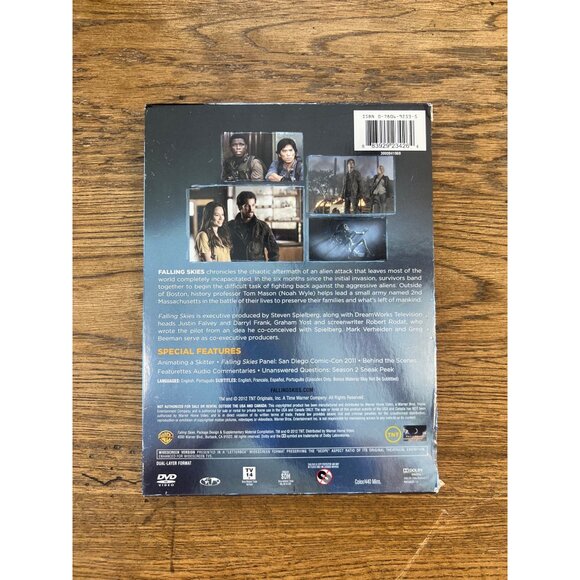 Falling Skies Complete Season 1 DVD Set Noah Wyle Steven Spielberg Pre-Owned - Picture 2 of 4